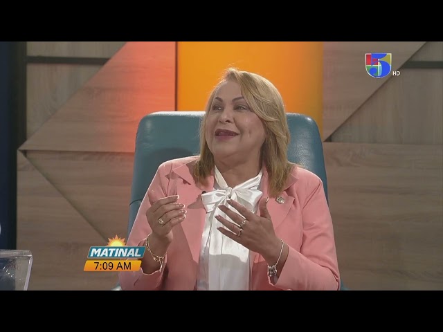 ⁣Ana María Peña, Diputada del PLD por STO.  Domingo  Oeste | Matinal