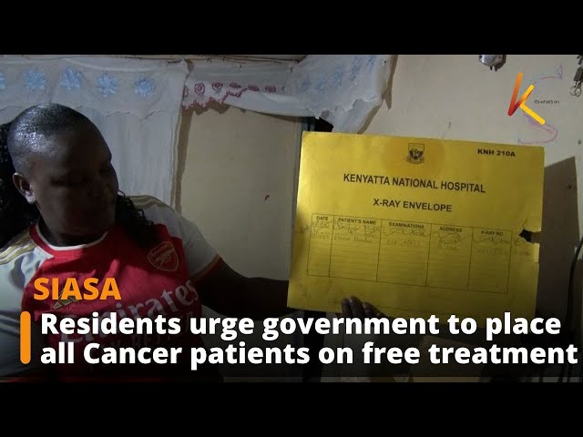⁣Residents urge government to place all Cancer patients on free treatment