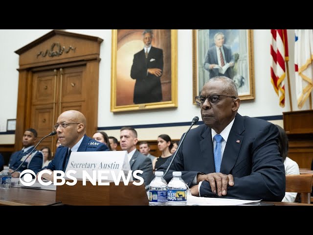 ⁣Pentagon leaders testify before House committee on 2025 defense budget