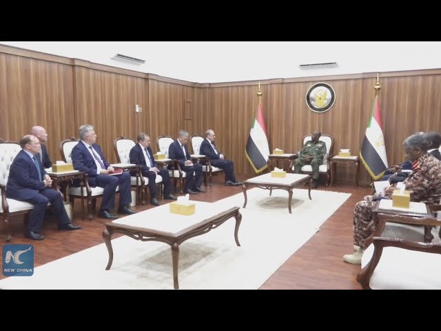 ⁣Sudanese leader voices willingness to enhance ties with Russia