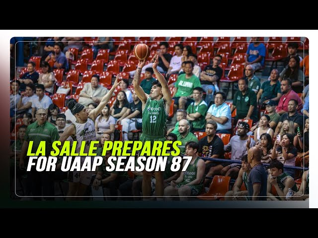⁣La Salle gears up for UAAP title defense
