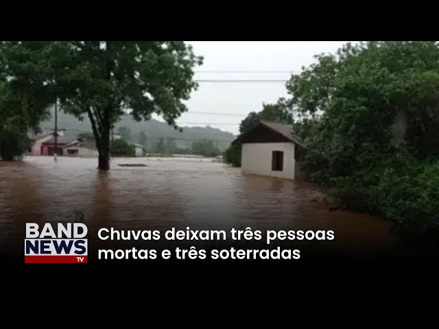 ⁣Vice-governador do Rio Grande do Sul fala sobre temporal | BandNews TV