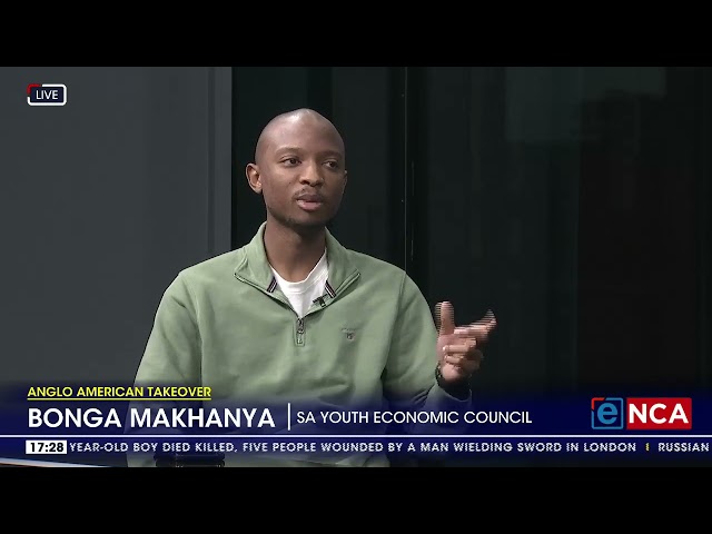 Anglo American takeover | SA Youth Council welcomes proposed takeover