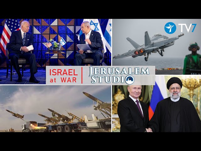⁣US-Israel VS Iran-Russia-China in the Mideast : Israel at War – Jerusalem Studio 854