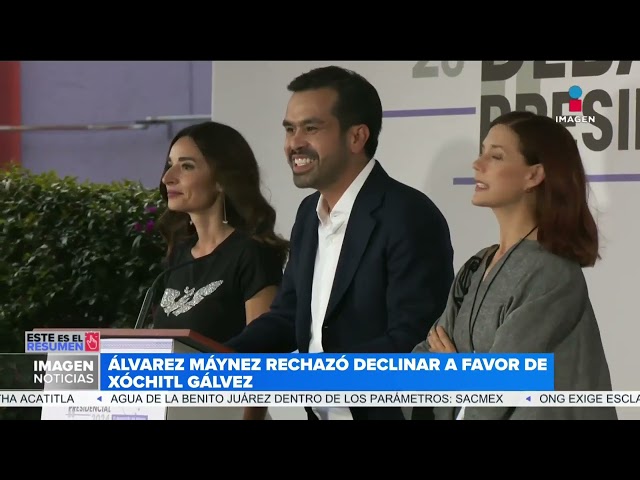 ⁣Marko Cortés pide a Álvarez Máynez declinar  y el candidato responde | DPC con Nacho Lozano