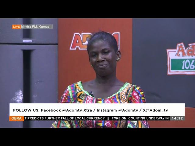 ⁣In marriage do we go with our heart or our head -  Obra on Adom TV (30-4-24)