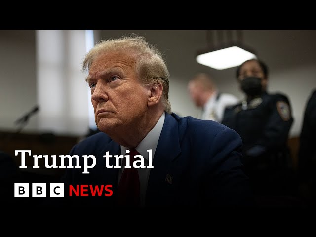 ⁣Donald Trump threatened with jail after contempt of court fine | BBC News