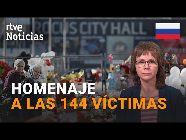 ⁣RUSIA - MOSCÚ: 40 DÍAS después del PEOR ATENTADO en el país, PUTIN sigue CULPANDO a UCRANIA | RTVE
