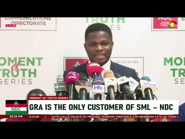 Moment of Truth Series: GRA is the only customer of SML -  NDC