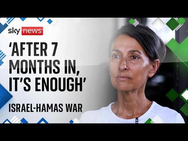 ⁣Mother describes heartbreak after hostage son appears in Hamas video