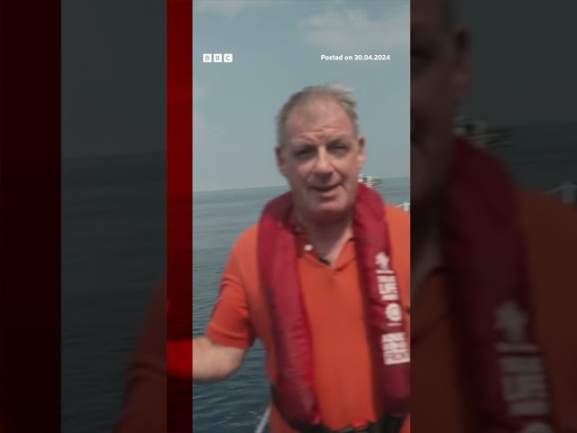 ⁣On board Philippine ship hit by Chinese water cannon. #Philippines #Shorts #BBCNews