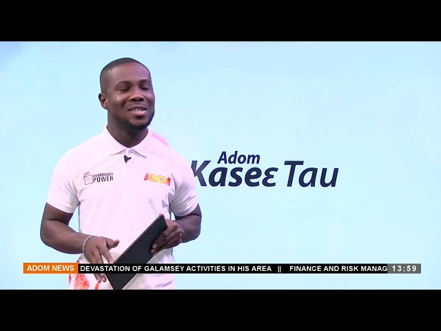 ⁣Kasie Tau At 1:55 PM on Adom TV (30-04-24)