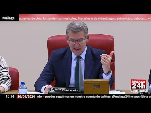 Noticia - Feijóo pide que Sánchez comparezca en el Congreso y denunciará al CIS