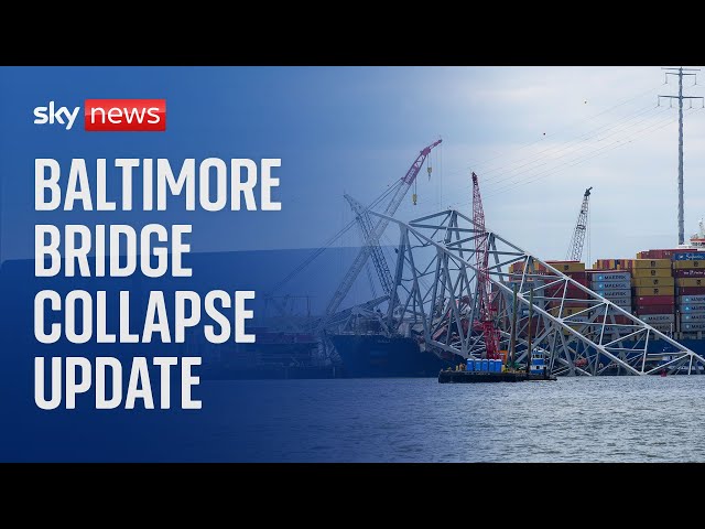 ⁣Watch live: Baltimore bridge collapse news conference