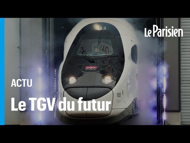 ⁣Plus de place, plus écologique... La SNCF dévoile son nouveau TGV