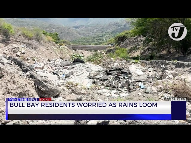 ⁣Bull Bay Residents Worried as Rains Loom | TVJ News