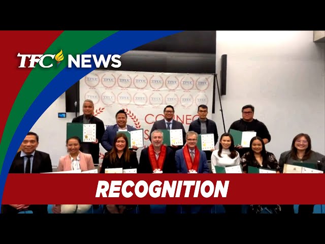 ⁣Alberta honors 10 former Filipino international students | TFC News Alberta, Canada