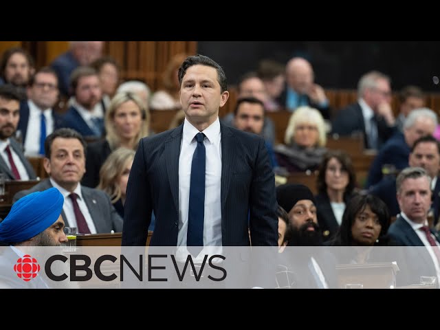 ⁣Poilievre tossed out of the Commons after calling PM a 'wacko'