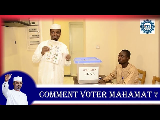 ⁣Tchad présidentielle 2024 : Le collectif 2M explique au Tchadien sur un spécimen de bulletin de vote