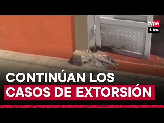 ⁣Trujillo: atacan con explosivos a centros educativos
