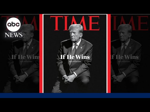 ⁣Trump details hopes for a 2nd term in Time Magazine interview