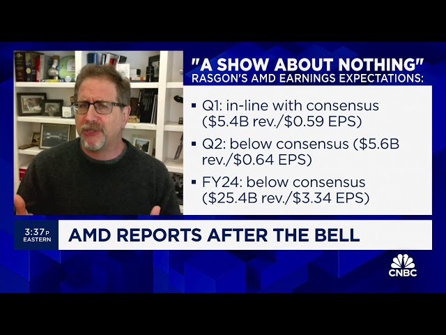 ⁣Bernstein's Stacy Rasgon previews AMD ahead of its earnings