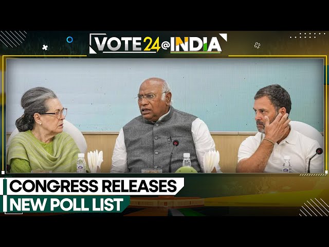 ⁣India Election 2024 | Congress' new list: No names for Amethi, Raebareli | Lok Sabha Election 2