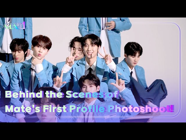 ⁣[MAKE MATE 1] Behind the Scenes of Mate's First Profile Photoshoot! "Will You... Be My Mat