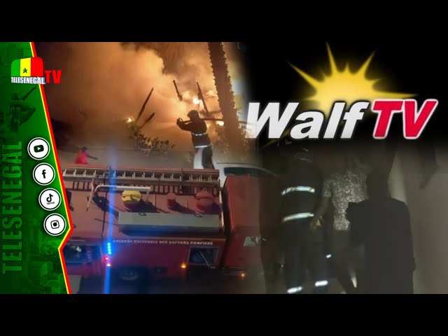 ⁣Urgent - Encendie dans les locaux de Walfadjri 