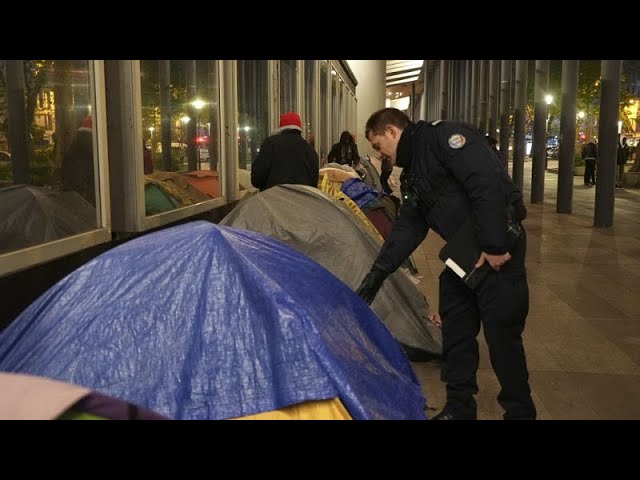 ⁣Paris "verschönern" vor Olympia 2024: Polizei räumt Flüchtlingslager