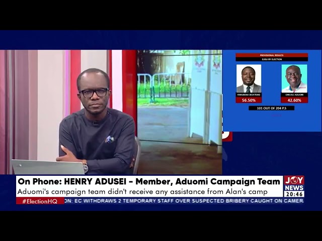 ⁣Ejisu by-election: NPP attempted to fuel the EC's bus yesterday. - Henry Adusei