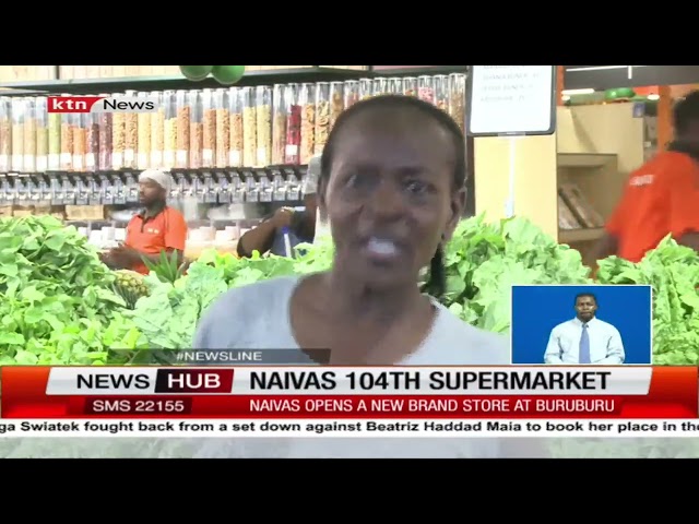 ⁣Retail Joy: Buruburu Welcomes Naivas' New Store with Enthusiasm