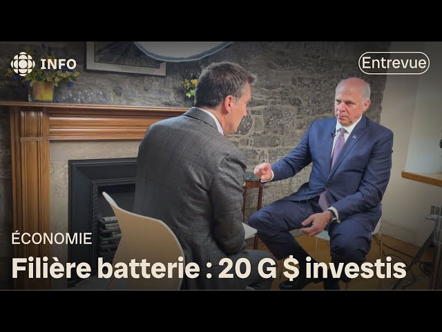 ⁣Hydro-Québec et Northvolt : Entrevue avec le ministre Pierre Fitzgibbon