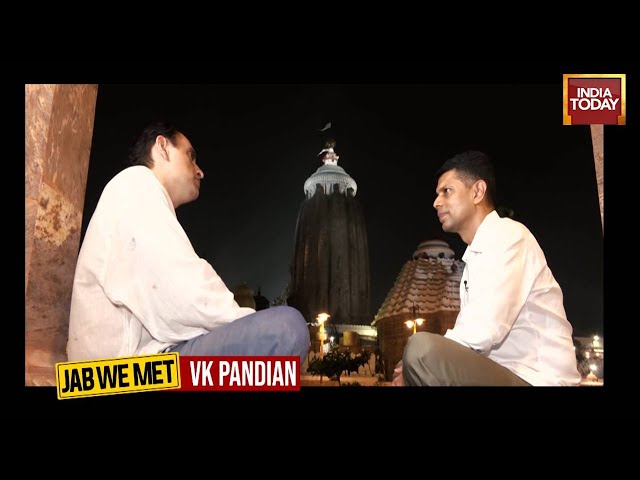 ⁣Jab We Met VK Pandian: An Unmissable Interview | Watch Rahul Kanwal & VK Pandian On Wednesday-8 