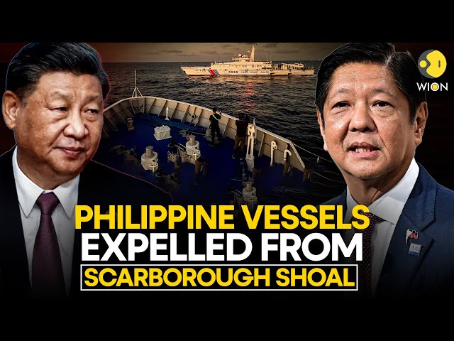 ⁣South China Sea tensions: Chinese coast guard expels Philippine vessels | WION Originals