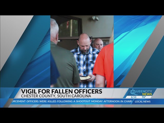 ⁣Chester Co. Sheriff’s Office vigil for fallen LEOs