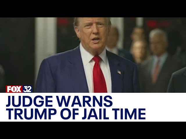 ⁣Trump could go to jail if he keeps violating gag orders