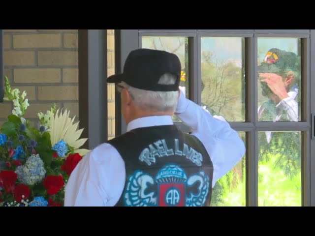 ⁣Memorial service decades in the making for 13 veterans