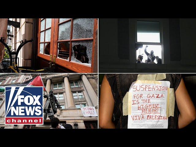 ⁣‘The Five’: Anti-Israel anarchy takes over Columbia