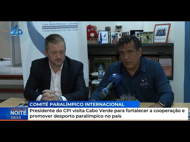 ⁣Presidente do CPI visita Cabo Verde para fortalecer a cooperação e promover desporto paralímpico