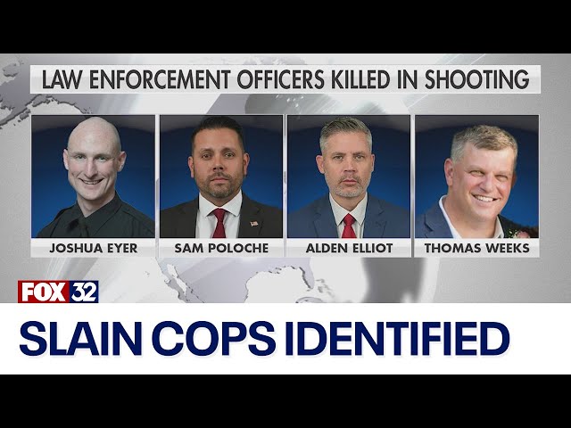 ⁣Charlotte shooting: Law officers killed while serving a warrant identified