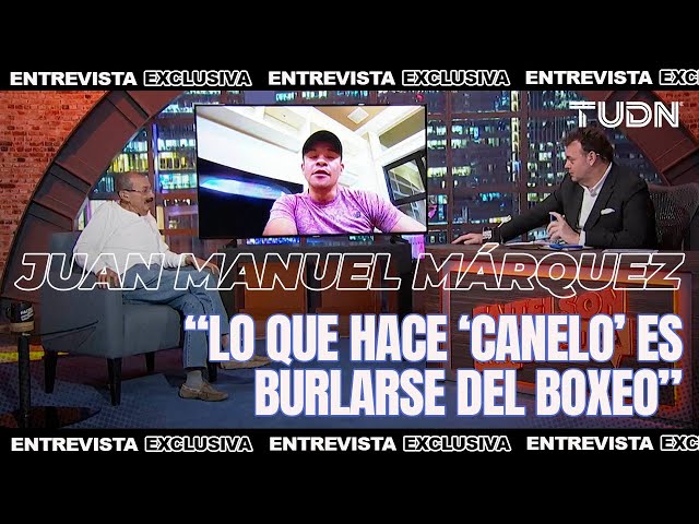 ⁣Juan Manuel Márquez y Faitelson en EXCLUSIVA  ¿El boxeo mexicano es INJUSTO? | TUDN