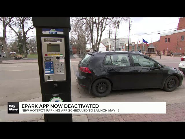 ⁣EPark app disabled amid transition to Hotspot Parking