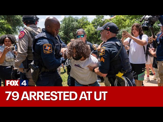 ⁣UT Austin Protests: Arrests straining law enforcement resources, Travis County Attorney says