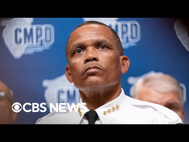 ⁣Charlotte police chief on ambush that killed 4 officers