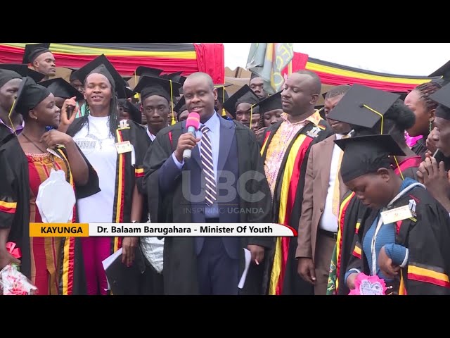 ⁣MINISTER BALAAM COMMENDS PRESIDENT MUSEVENI FOR TURNING YOUTH INTO JOB CREATORS