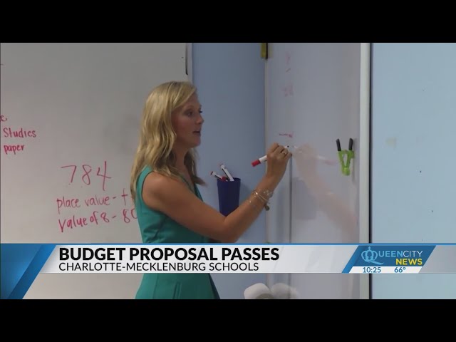 CMS passes budget to increase teacher pay