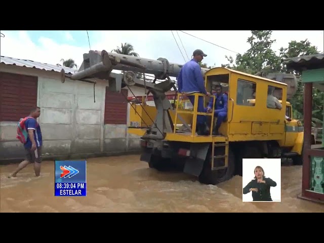 ⁣Cuba:Reportan inundaciones en Baracoa por intensas lluvias