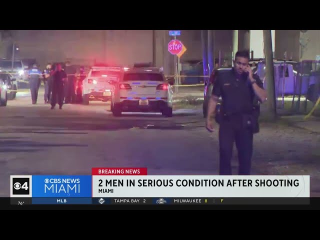 ⁣Double shooting, possible stabbing under investigation in NW Miami-Dade
