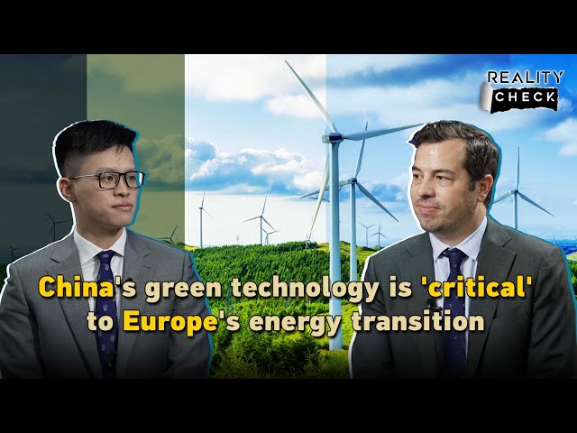 ⁣China's green technology is 'critical' to Europe's energy transition